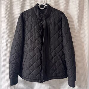 Banana Republic Factory Men's Black Puffer Jacket